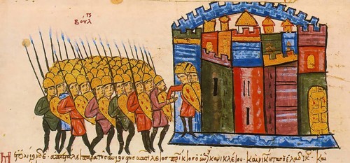Simeon the Great conquers Adrianople in 914, Simeon I. also Simeon the Great, 864 -27 May 927, was