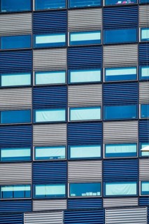 Rotterdam, Netherlands, May 14, 2017: Mainport Rotterdam Institute building known for original