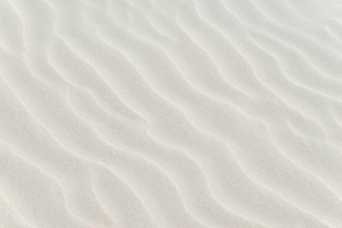 Sand drifts, wave structures in light-coloured sand, background image, North Sea, Juist, East