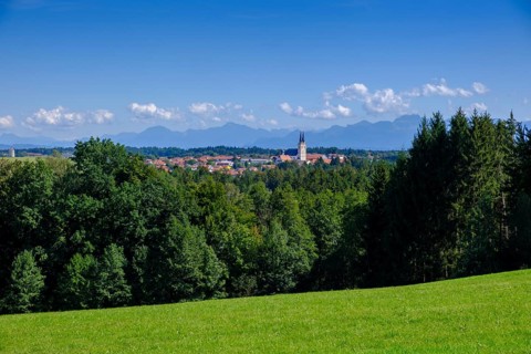 Pilgrimage Church of St. Mary's Assumption in Tuntenhausen, Upper Bavaria, Bavaria, Germany, Europe