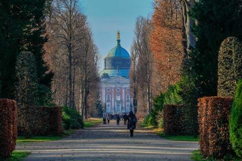 New Palace, Unesco World Heritage Park Sanssouci, Potsdam, Brandenburg, Germany, Europe