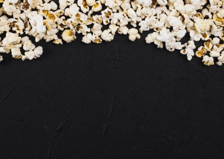 Popcorn background cinema concept. Resolution and high quality beautiful photo