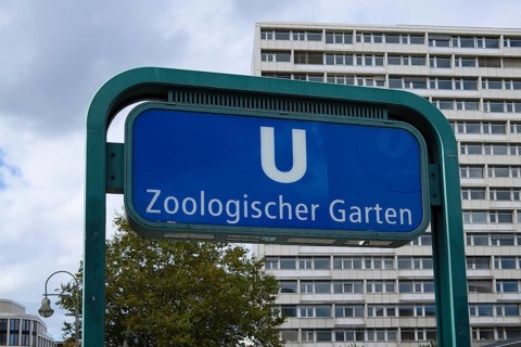 Zoologischer Garten underground station in Berlin, Berlin, Germany, Europe