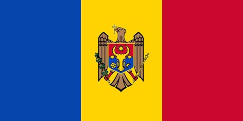 Flag of Moldova, Vector illustration