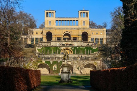 Orangery Palace, Unesco World Heritage Park Sanssouci, Potsdam, Brandenburg, Germany, Europe