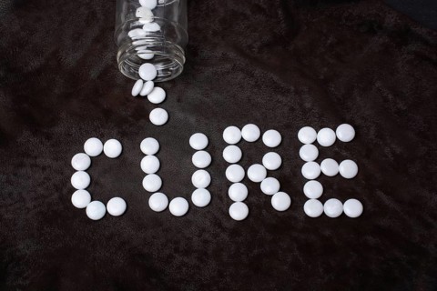 Metaphor and concept of medical supplements and health care
