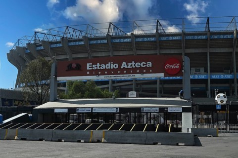 Estadio Azteca, Azteca Stadium, home of the Club America football club and venue for the opening