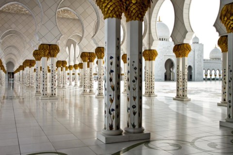 Sheikh Zayed Grand Mosque. Sheikh Zayid Mosque. Abu Dhabi