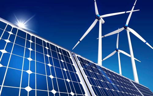 High resolution rendering of a green energy concept