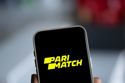 Dhaka, Bangladesh- 23 Nov 2024: Parimatch logo is displayed on smartphone. Parimatch is an