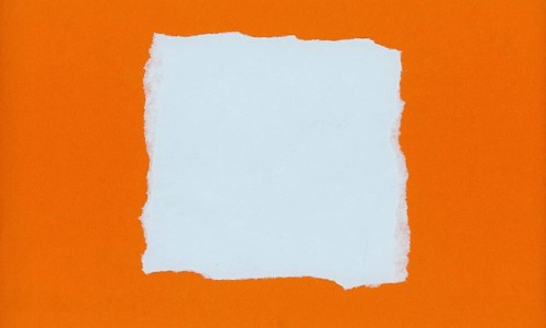 Blank piece of paper