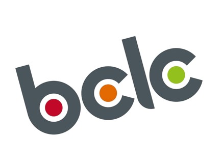 Nach links gedreht, Logo British Columbia Lottery Corporation, Logo