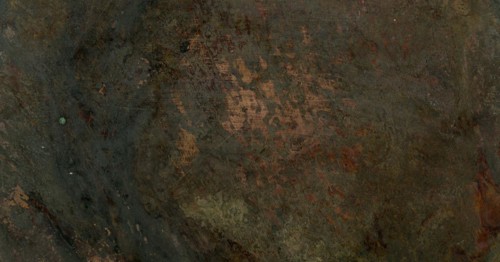 Rusted weathered metal texture useful as a background