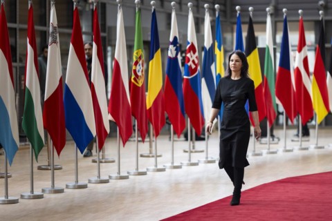 Annalena Bärbock (Alliance 90/The Greens), Federal Foreign Minister, photographed at the Foreign
