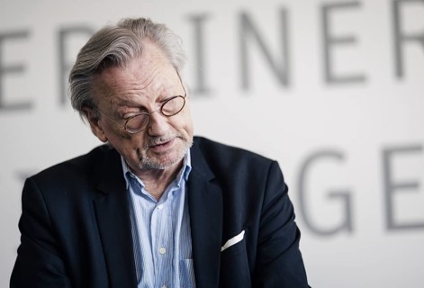 Peter Brandt, recorded during an interview at the NBR office in Berlin. 09.05.2022