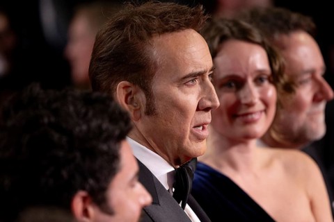 Cannes, France, 17.5.2024: Nicolas Cage at the premiere of The Surfer on the red carpet of the
