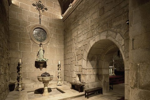 Saint Mary of the Angels Church, Interior, Ponte de Lima, Minho, Portugal, Europe