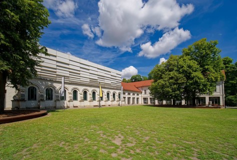 Riding hall by Gottfried Bandhauer, now a concert hall and event centre, Köthen Castle and Castle