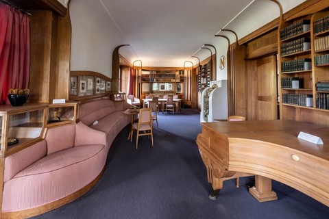 Nietzsche, archive, living space, Weimar, Thuringia, Germany, Europe