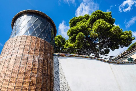 Villa Comunale Vietri sul Mare, Vietri sul Mare, Amalfi Coast, Salerno, Campania, Italy, Europe