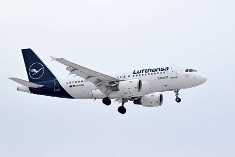 Aircraft Lufthansa, Airbus A319-100, D-AIBG