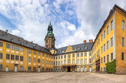 Thuringian State Museum Heidecksburg in Rudolstadt, Thuringia, Germany, Europe