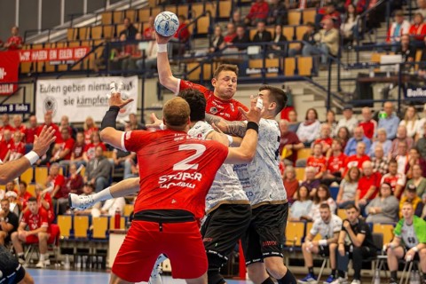11.09.2024, 2nd HBL (German Handball League), Matchday 7 (early match) : Owls Ludwigshafen against