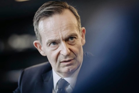 Volker Wissing (FDP), Federal Minister of Transport and Digital Affairs, recorded during an