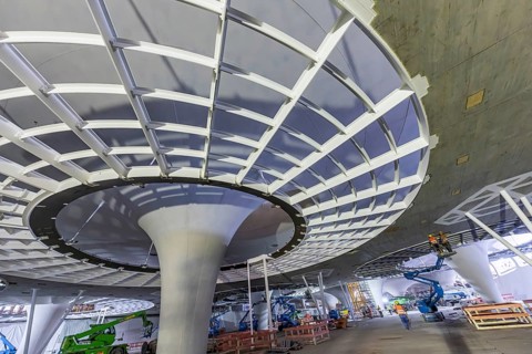 Impressions of the new Stuttgart 21 main station. The shell is finished, now it's time for the