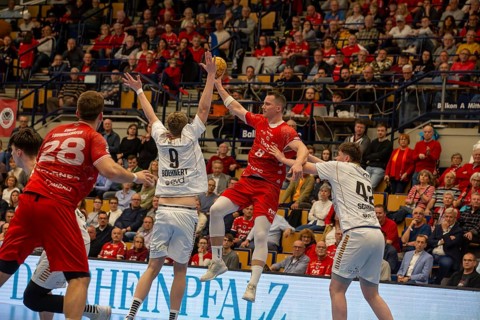 09.04.04.2024, 2nd HBL, German Handball League, Matchday 28) : Eulen Ludwigshafen against TSV