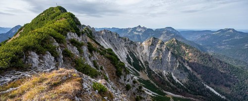 Austrian and Bavarian Schinder, Tegernsee mountains in the Mangfall mountains, Germany, Europe