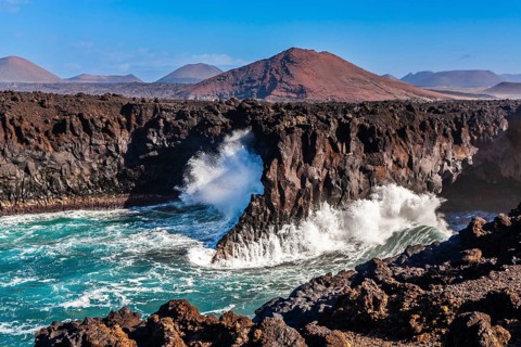 2016, Los Hervideros, Lanzarote, Los Hervideros, ESP, Spain, Canary Islands, Canary Islands,