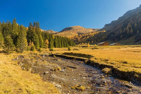 Lenzanger creek, Hohe Tauern NP, Kolm Saigurn valley head, Rauris Valley, Austria, Europe