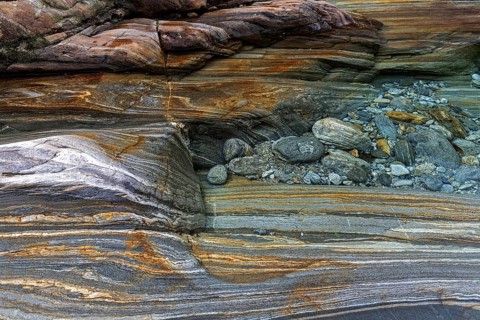 Rocks, rock structures, clear water, Verzasca River, near Lavertezzo, Verzasca Valley, Valle