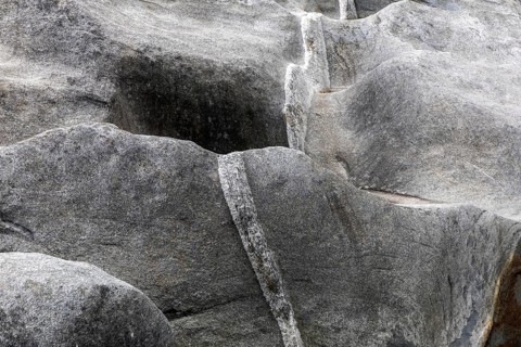 Rocks, rock structures, Verzasca River, near Lavertezzo, Verzasca Valley, Valle Verzasca, Canton