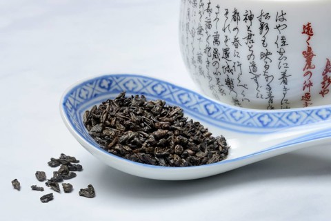 Green tea 'Gunpowder' from China, Gunpowder tea, China, Asia