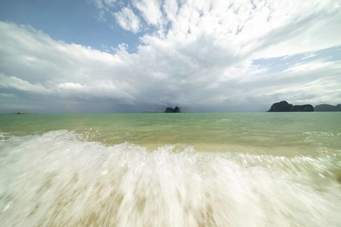 On the beach of Koh Ngai Island, Andaman Sea, Satun Province, Southern Thailand, Thailand, Asia