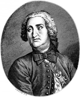 Louis Marchand (Lyon 1669, Paris 1732) portrait, exceptionally virtuoso organ and piano player,
