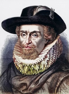James VI of Scotland from 1567 and James I of England and Ireland from 1603 (1566-1625), son of