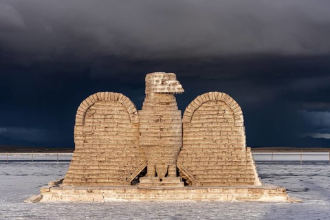 Colchani salt sculptures, Uyuni, Bolivia, South America