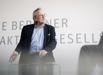 Peter Brandt, recorded during an interview at the NBR office in Berlin. 09.05.2022