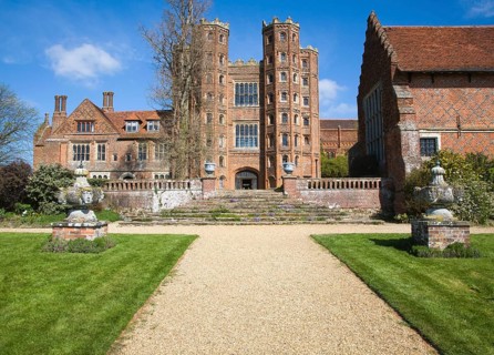 Layer Marney Tower the tallest Tudor gatehouse in England built 1520, Layer Marney, Essex, England,