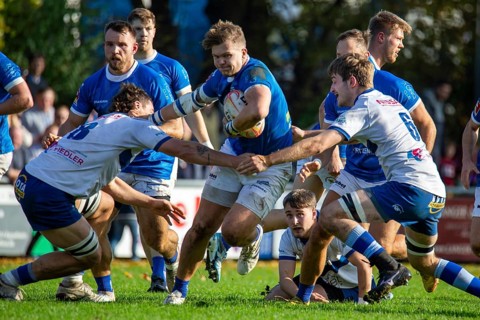 26.10.2024, Rugby 1st Bundesliga South/West, Season 2024/25, Matchday 6: SC Neuenheim vs TSV