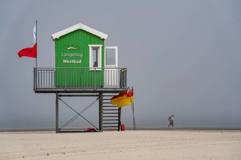 North Sea island of Langeoog, early summer, shortly after the first easing of the lockdown in the