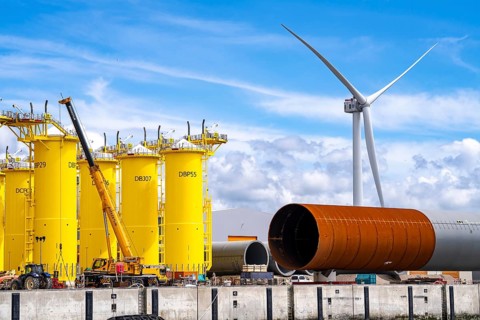 SIF Offshore Foundaitons, production of foundations, monopiles, for offshore wind turbines, the