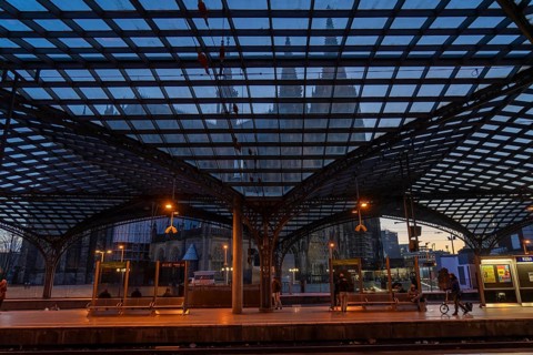 3-day strike by the railway union GDL, only very few local and long-distance trains run, empty