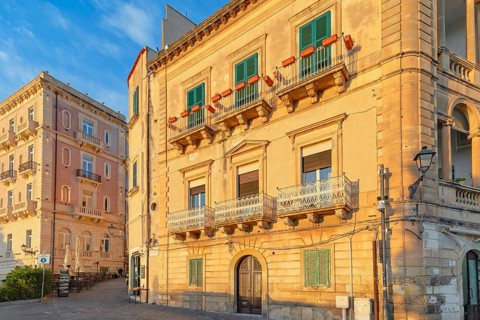 Ortygia historic district, Ortygia, Syracuse, Sicily, Italy, Europe