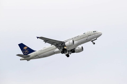 Aircraft Saudi Arabian Airlines, Airbus A320-200, HZ-ASC