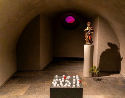 Interior design of the newly designed St Hedwig's Cathedral, Catholic Episcopal Church, Bebelplatz