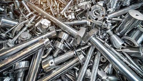 Metal, material, metal shavings, stainless steel scrap